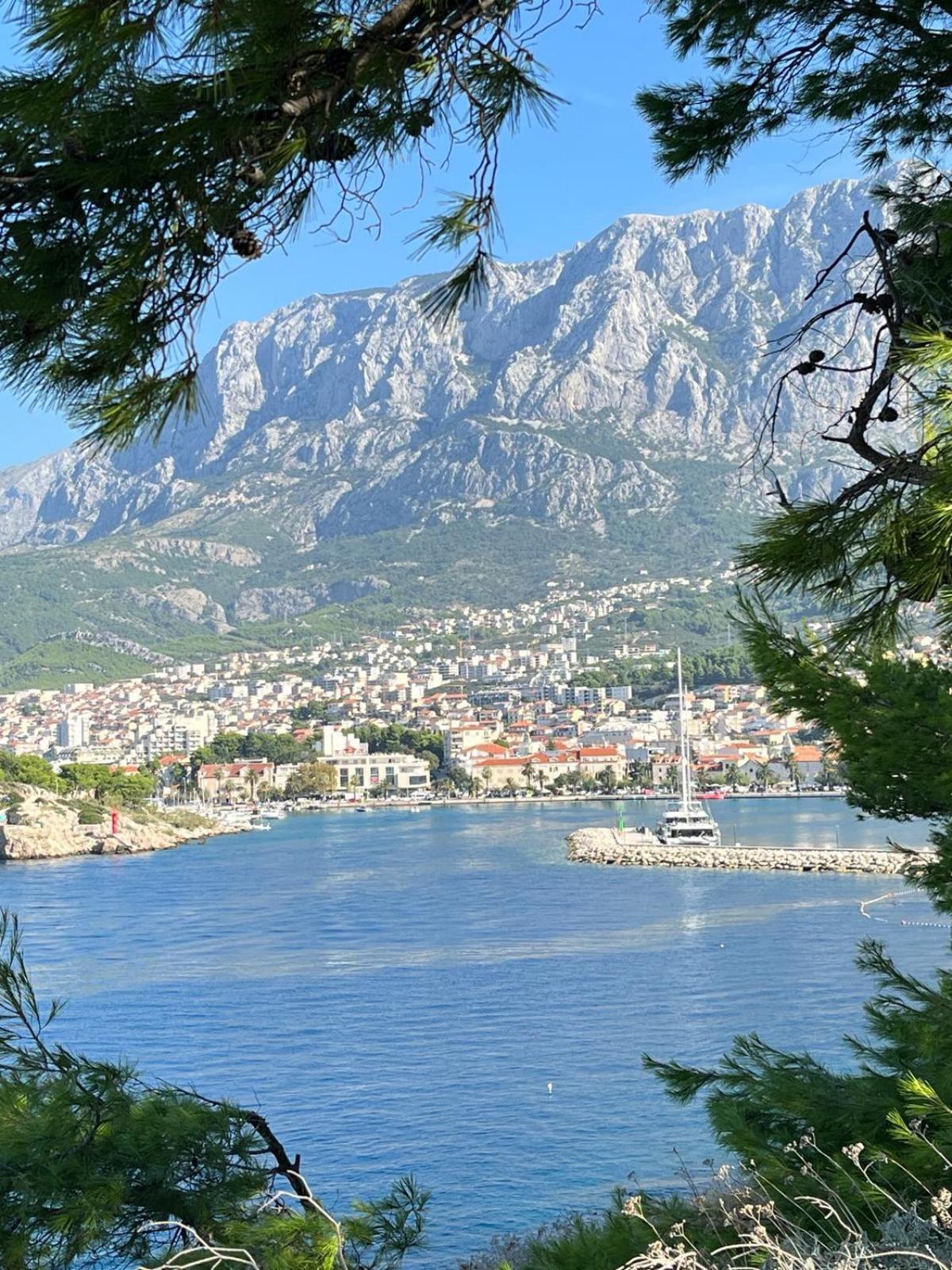 Uzelac Apartment With Pool Makarska Exteriör bild